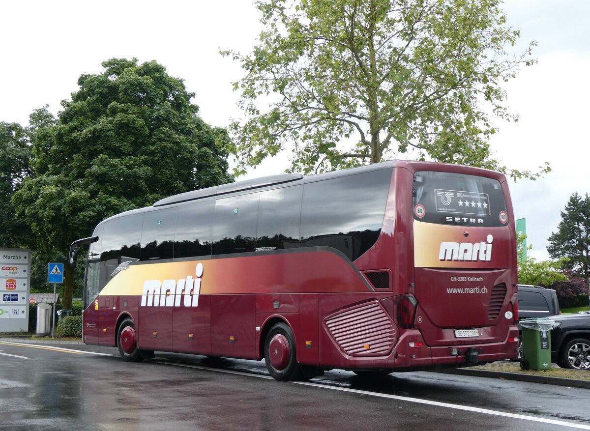 (263'924) - Marti, Kallnach - Nr. 8/BE 572'208 - Setra am 22. Juni 2024 in Rothenburg, Luzerner Rastst�tte