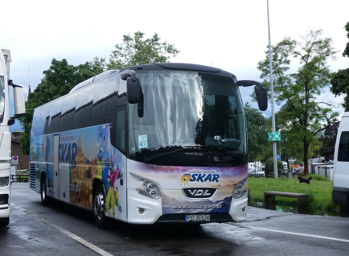 (263'931) - Aus Polen - Oskar, Suchy Las - PO 3EV36 - VDL am 22. Juni 2024 in Rothenburg, Luzerner Rastst�tte