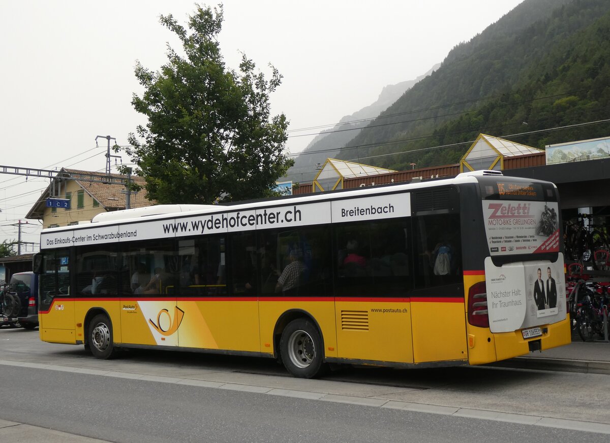 (264'209) - PostAuto Graub�nden - GR 106'553/PID 4629 - Mercedes (ex PostAuto Nordschweiz) am 29. Juni 2024 beim Bahnhof Wilderswil