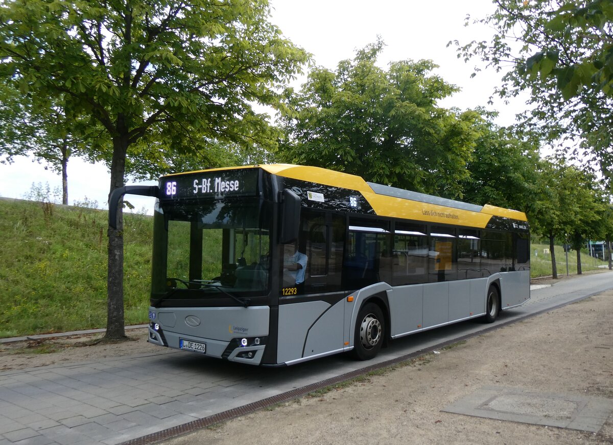 (264'555) - LVB Leipzig - Nr. 12'293/L-DE 1226 - Solaris am 10. Juli 2024 in Leipzig, Messegel�nde