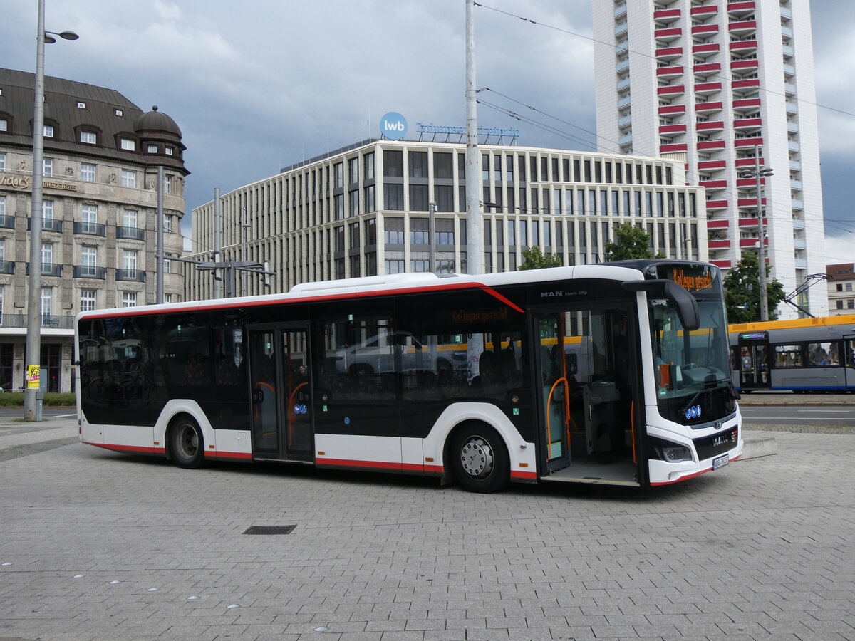 (264'629) - Th�sac, Windischleuba - Nr. 2137/ABG-TH 137 - MAN am 10. Juli 2024 beim Hauptbahnhof Leipzig