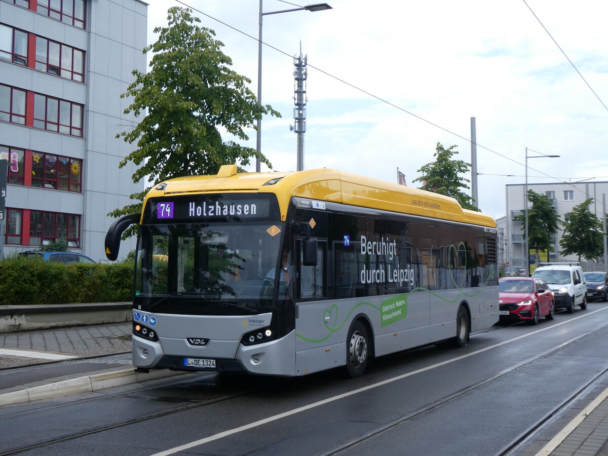 (264'698) - LVB Leipzig - Nr. 11'324/L-DE 1324 - eVDL am 11. Juli 2024 in Leipzig, S�tteriz, Holzh�user Strasse 