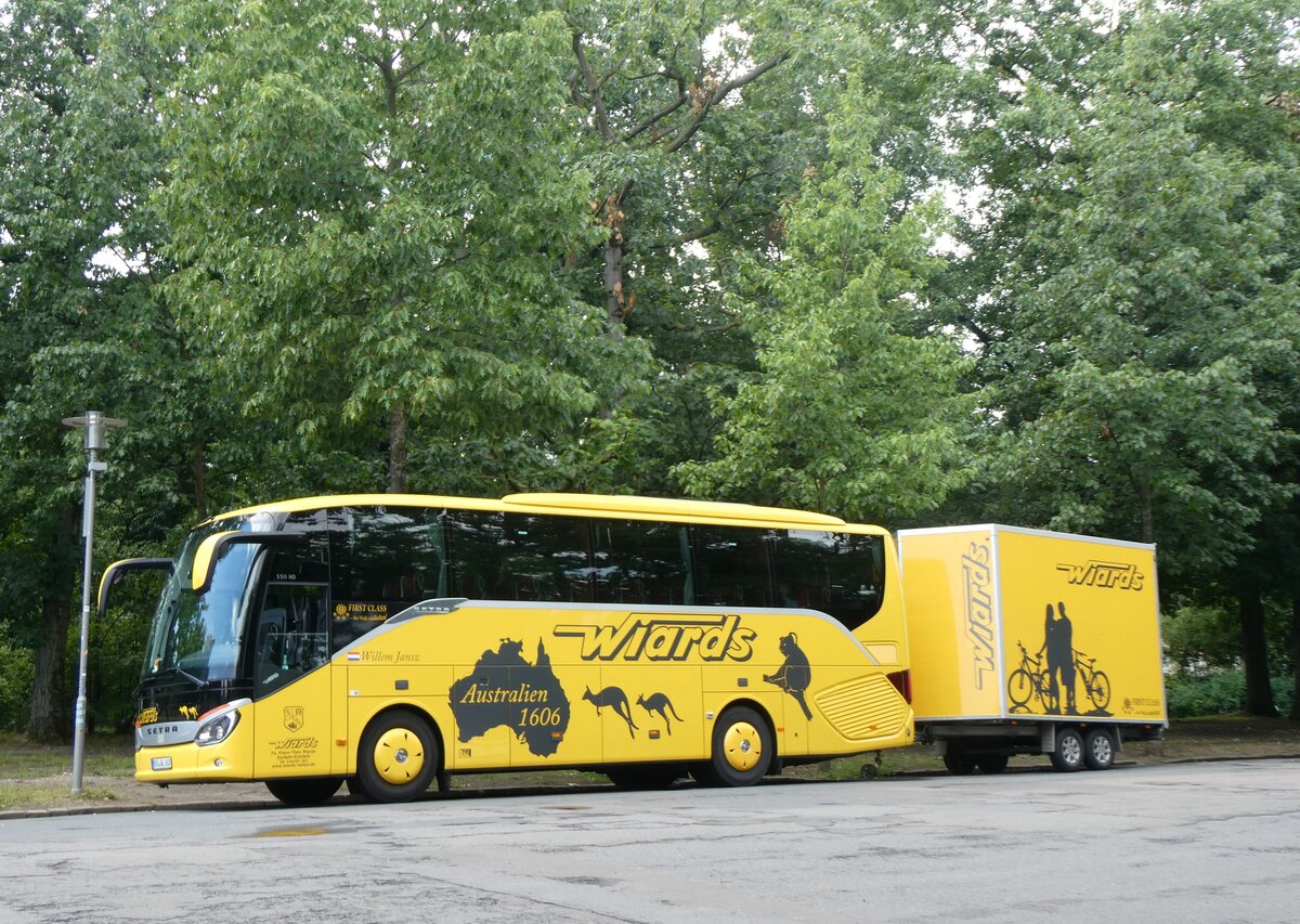 (264'714) - Wiards, Elsfleth - BRA-WL 660 - Setra am 11. Juli 2024 in Leipzig, V�lkerschlachtdenkmal