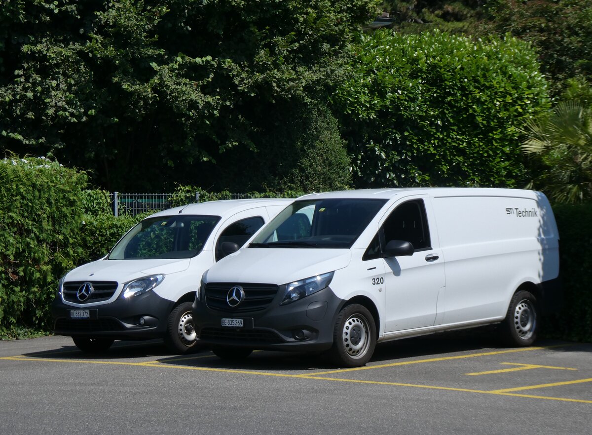 (264'881) - STI Thun - Nr. 320/BE 835'269 - Mercedes am 18. Juli 2024 bei der Schiffl�ndte Thun