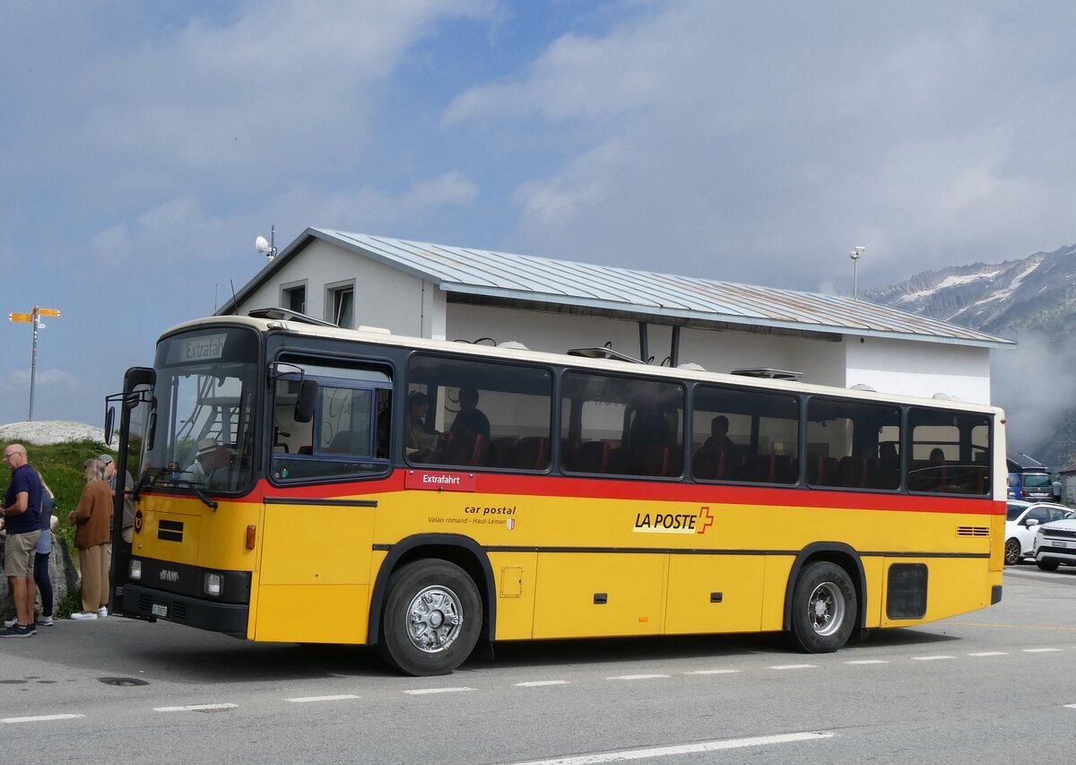 (265'136) - Oser, B�rchen - VS 93'575 - NAW/Lauber (ex Epiney, Ayer/PID 1076) am 28. Juli 2024 in Grimsel, Passh�he