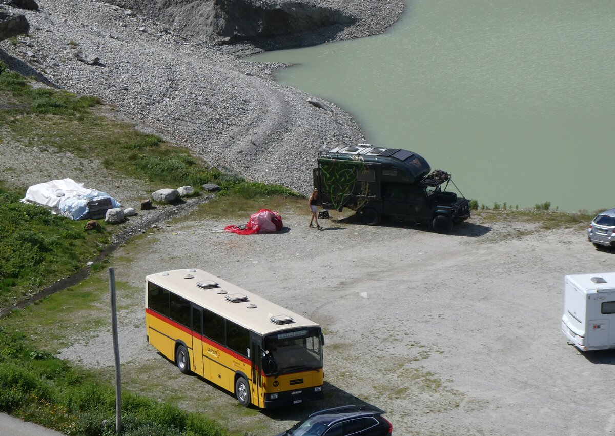 (265'167) - Oser, B�rchen - VS 93'575 - NAW/Lauber (ex Epiney, Ayer/PID 1076) am 28. Juli 2024 in Oberaar, Stausee