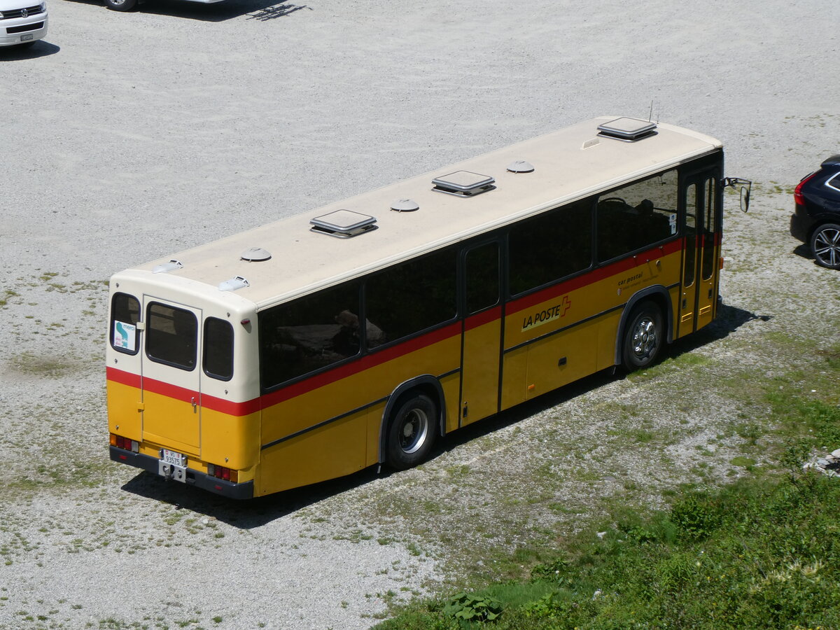 (265'182) - Oser, B�rchen - VS 93'575 - NAW/Lauber (ex Epiney, Ayer/PID 1076) am 28. Juli 2024 in Oberaar, Stausee