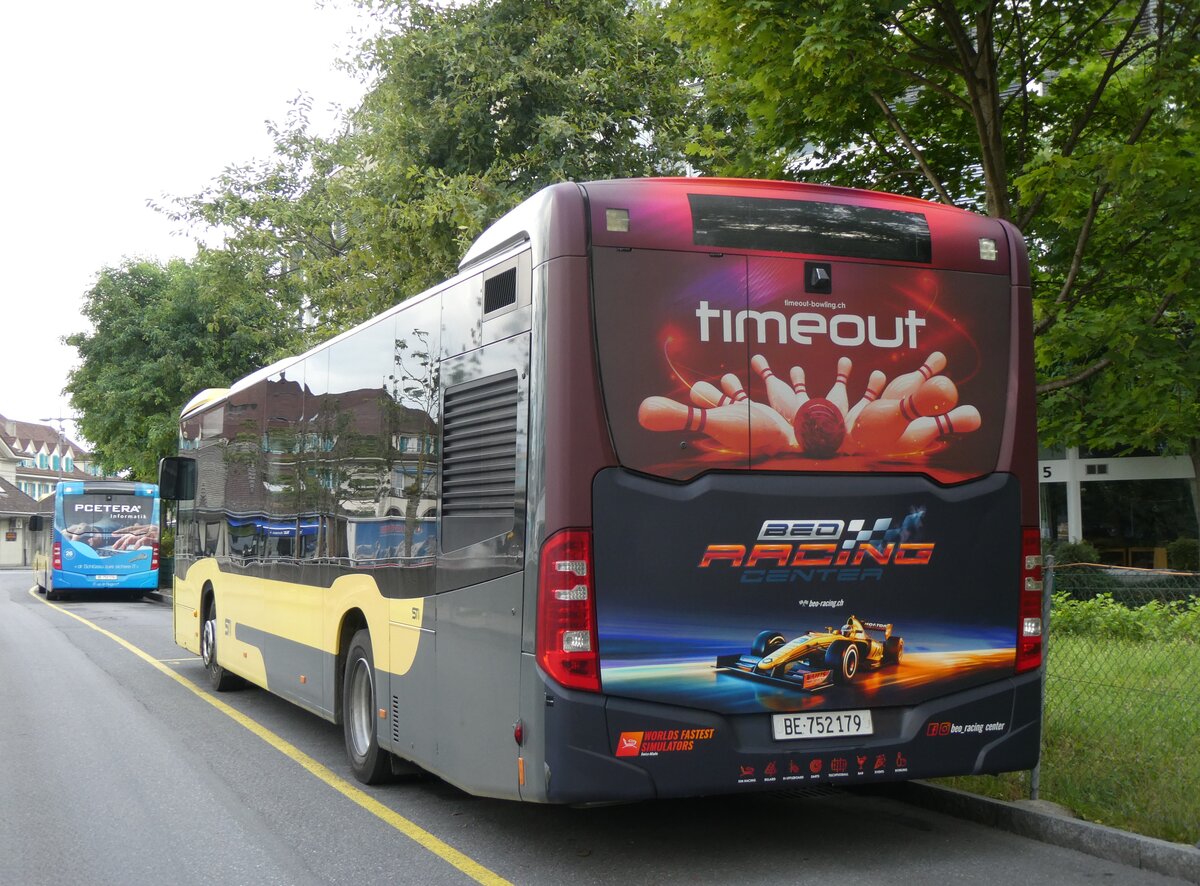 (265'327) - STI Thun - Nr. 179/BE 752'179 - Mercedes am 2. August 2024 bei der Schiffl�ndte Thun