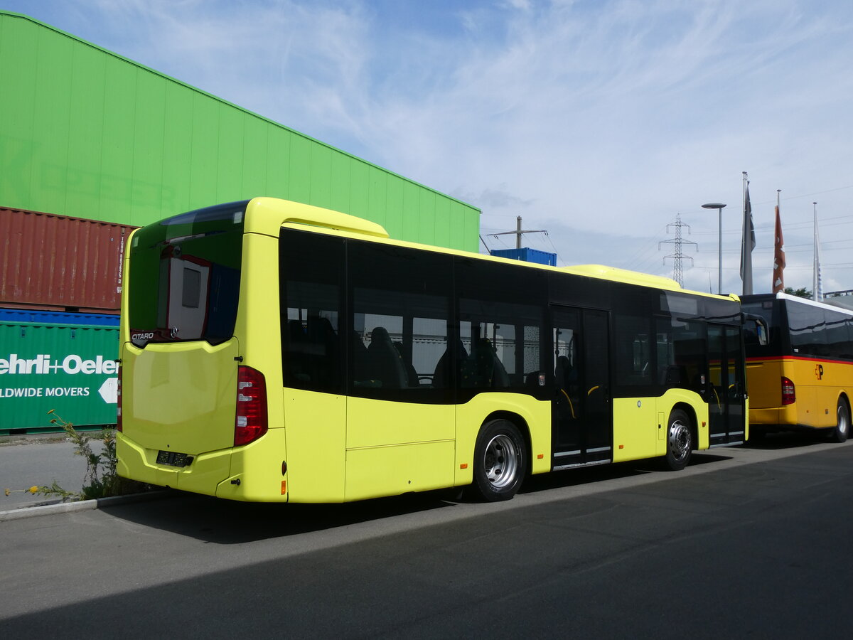 (265'414) - Leysin-Excursions, Leysin - (VD 398'538) - Mercedes (ex Ledermair, A-Schwaz; ex Inntaler Omnibus Betrieb, A-Kundl) am 4. August 2024 in Kerzers, Interbus
