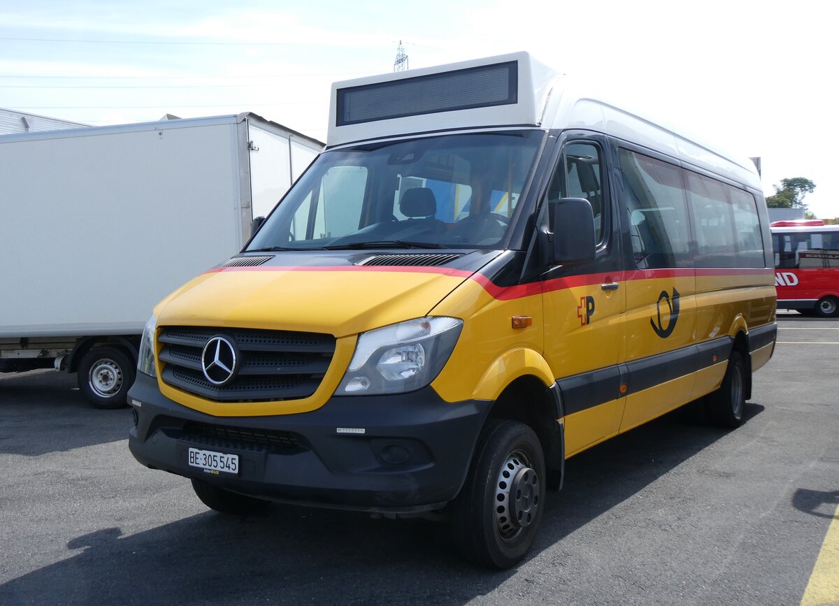 (265'426) - K�bli, Gstaad - BE 305'545/PID 10'890 - Mercedes am 4. August 2024 in Kerzers, Interbus