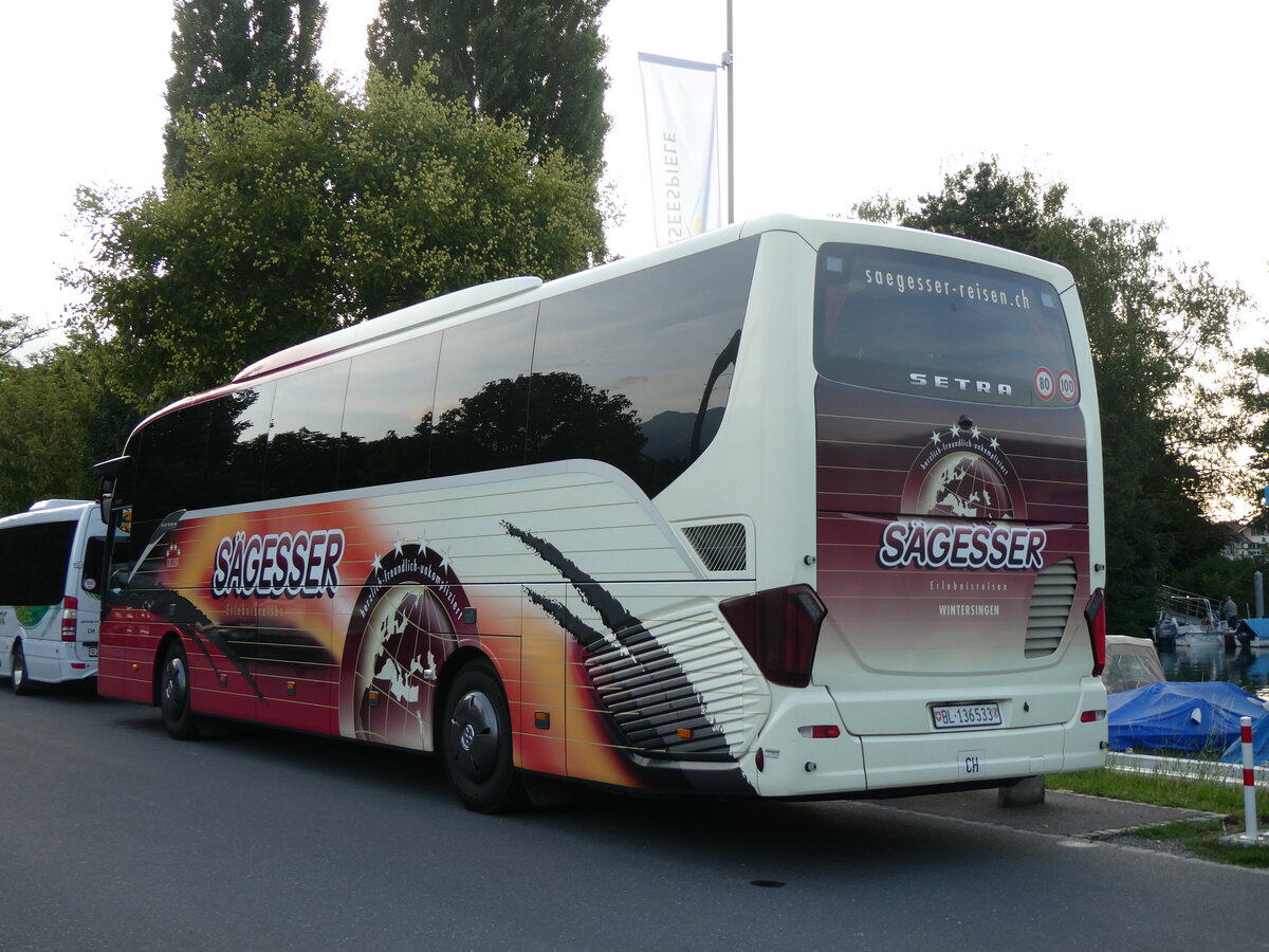 (265'464) - S�gesser, Wintersingen - Nr. 8/BL 136'533 - Setra am 7. August 2024 in Thun, Strandbad