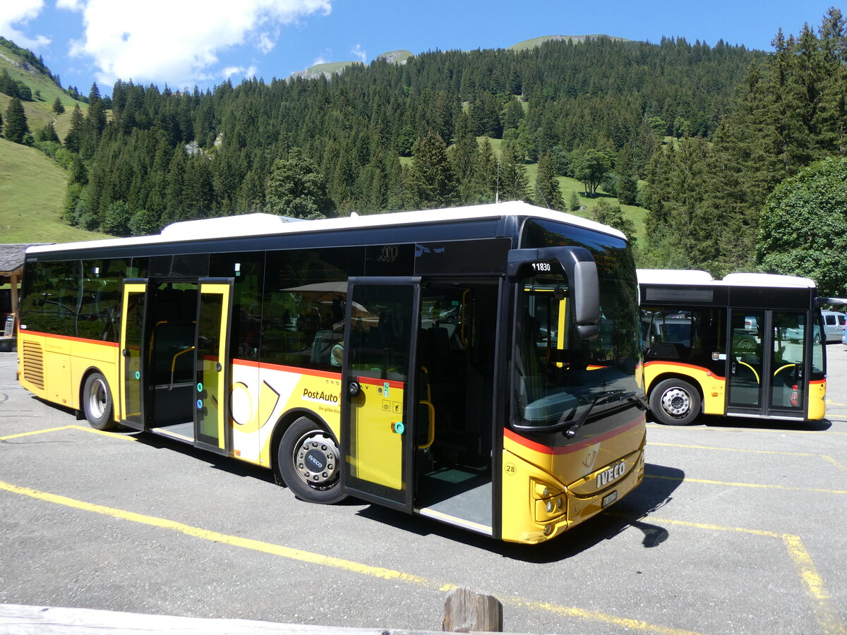 (265'606) - Fl�ck, Brienz - Nr. 28/BE 868'728/PID 11'830 - Iveco am 13. August 2024 auf der Schwarzwaldalp