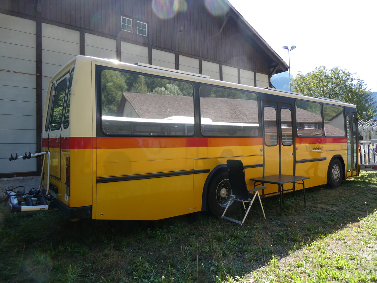 (265'620) - B�chi, Wil - TG 44'951 - NAW/Hess (ex K�ng, Beinwil PID 952; ex Voegtlin-Meyer, Brugg Nr. 79) am 13. August 2024 in Meiringen, Postgarage