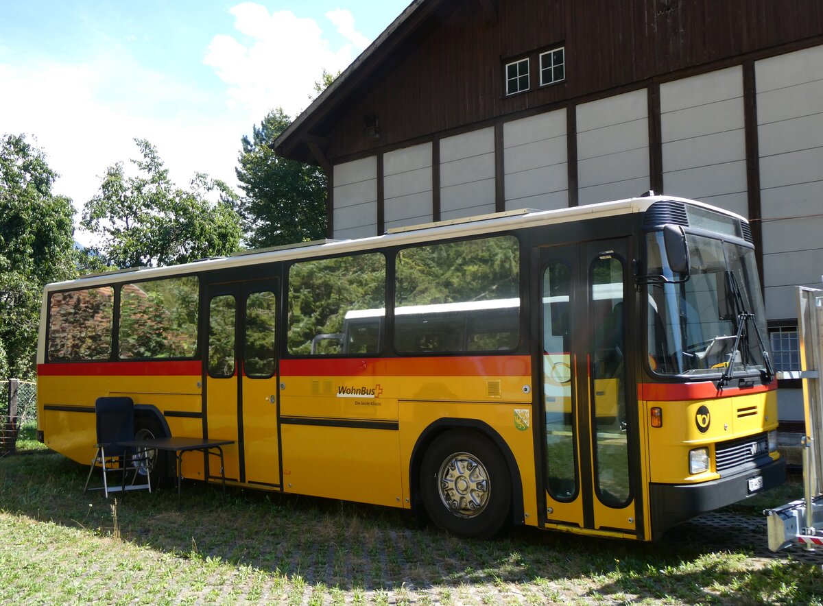 (265'621) - B�chi, Wil - TG 44'951 - NAW/Hess (ex K�ng, Beinwil PID 952; ex Voegtlin-Meyer, Brugg Nr. 79) am 13. August 2024 in Meiringen, Postgarage