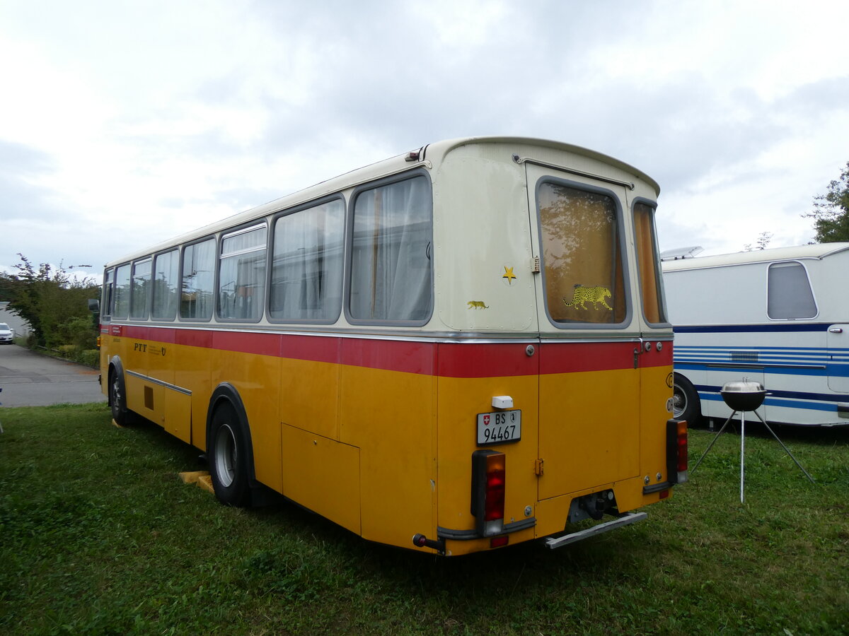 (265'807) - Jenzer, Basel - BS 94'467 - FBW/T�scher (ex N�f, ...; ex Villiger, Beinwil) am 17. August 2024 in Neuhausen, Langriet