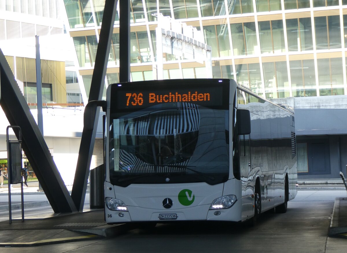 (266'279) - Maag, Kloten - Nr. 36/ZH 233'536 - Mercedes am 27. August 2024 in Z�rich-Flughafen