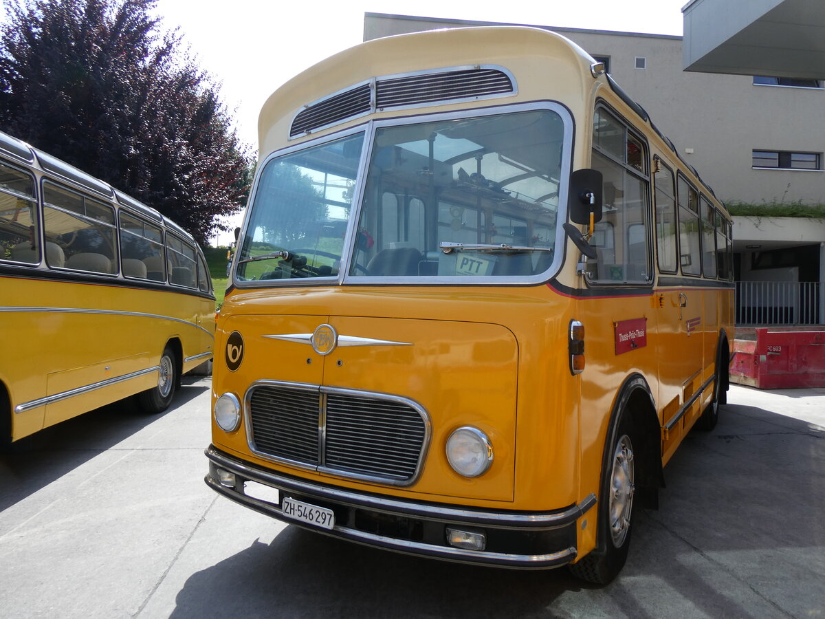 (266'425) - R�ber, Mettmenstetten - ZH 546'297 - FBW/Gangloff (ex P 23'202; ex P 21'002) am 31. August 2024 in Oberkirch, CAMPUS Sursee