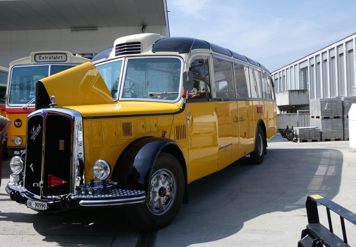 (266'444) - Ritter, Sch�pbach - BE 90'990 - Saurer/Gangloff (ex Linder, Einigen; ex P 23'146; ex P 2215) am 31. August 2024 in Oberkirch, CAMPUS Sursee