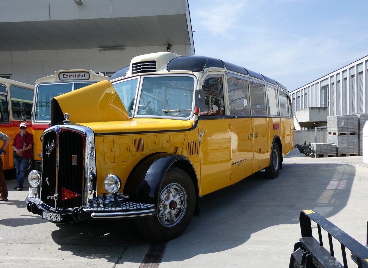 (266'445) - Ritter, Sch�pbach - BE 90'990 - Saurer/Gangloff (ex Linder, Einigen; ex P 23'146; ex P 2215) am 31. August 2024 in Oberkirch, CAMPUS Sursee