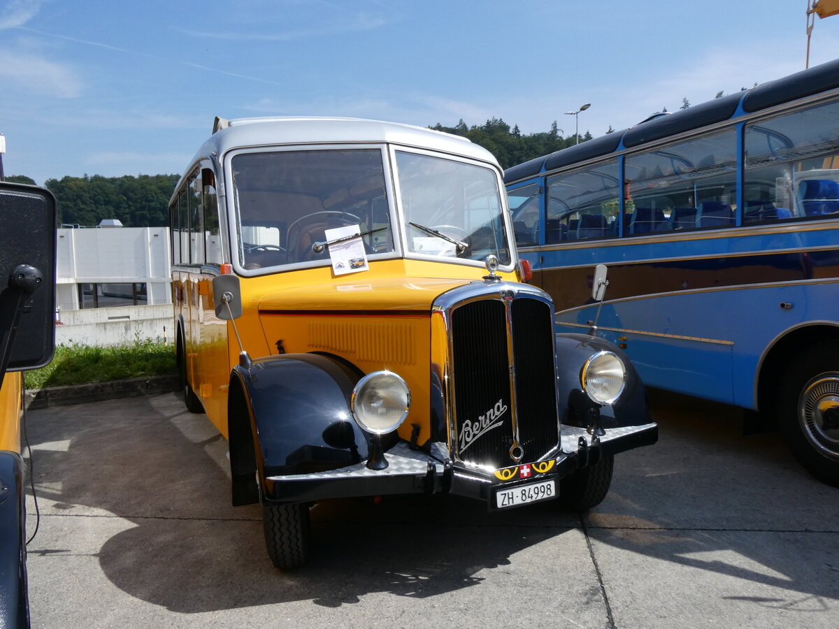 (266'452) - Hurter, M�nchaltdorf - ZH 84'998 - Berna/FHS (ex Volkart, Russikon; ex ASD Aigle; ex P 21'003) am 31. August 2024 in Oberkirch, CAMPUS Sursee