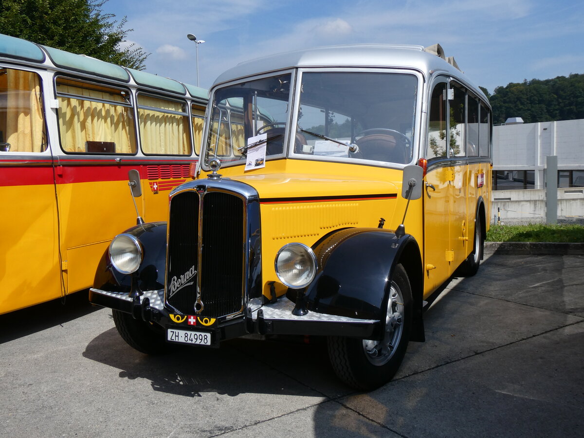 (266'453) - Hurter, M�nchaltdorf - ZH 84'998 - Berna/FHS (ex Volkart, Russikon; ex ASD Aigle; ex P 21'003) am 31. August 2024 in Oberkirch, CAMPUS Sursee