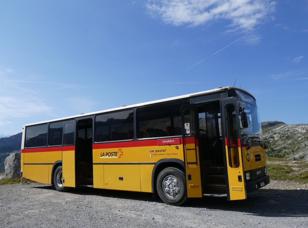 (266'536) - Oser, B�rchen - VS 93'535 - NAW/Lauber (ex Epiney, Ayer/PID 1076) am 1. September 2024 in Savi�se, Tsanfleuron