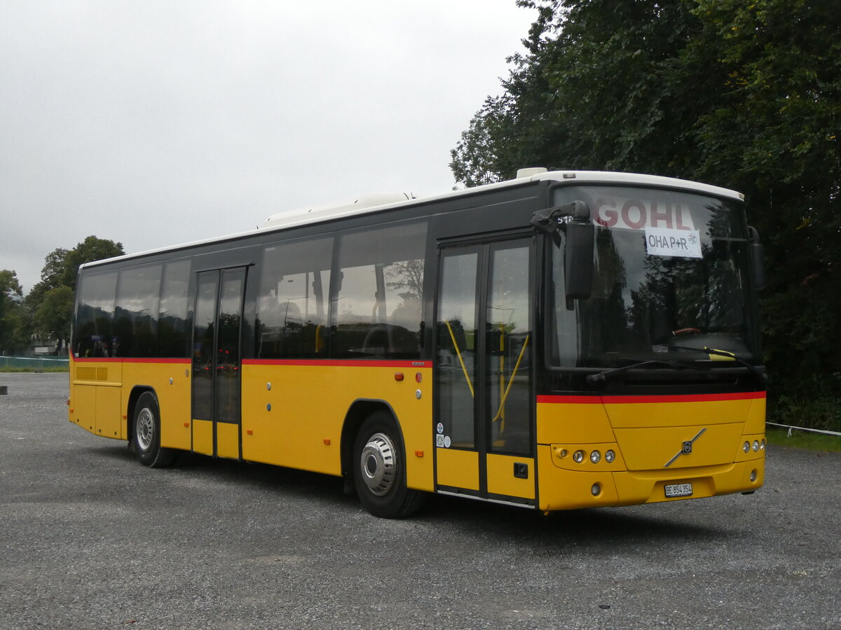 (266'637) - Gohl, Herzogenbuchsee - BE 854'354 - Volvo (ex Rojama, Sch�ftland; ex Schmidt, Oberb�ren PID 5103) am 4. September 2024 in Thun, Kleine Allmend