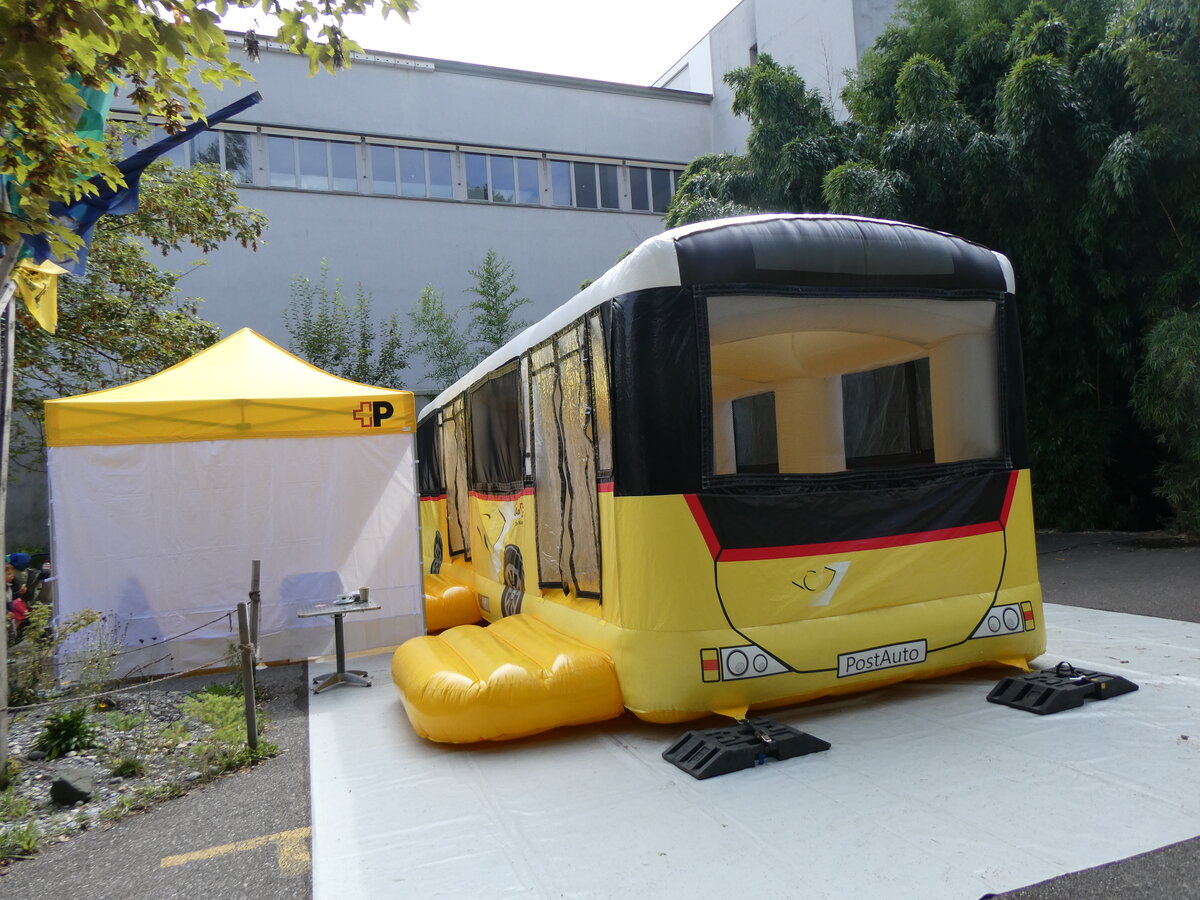 (267'027) - H�pf-Postauto am 14. September 2024 in Bern, Museum f�r Kommunikation