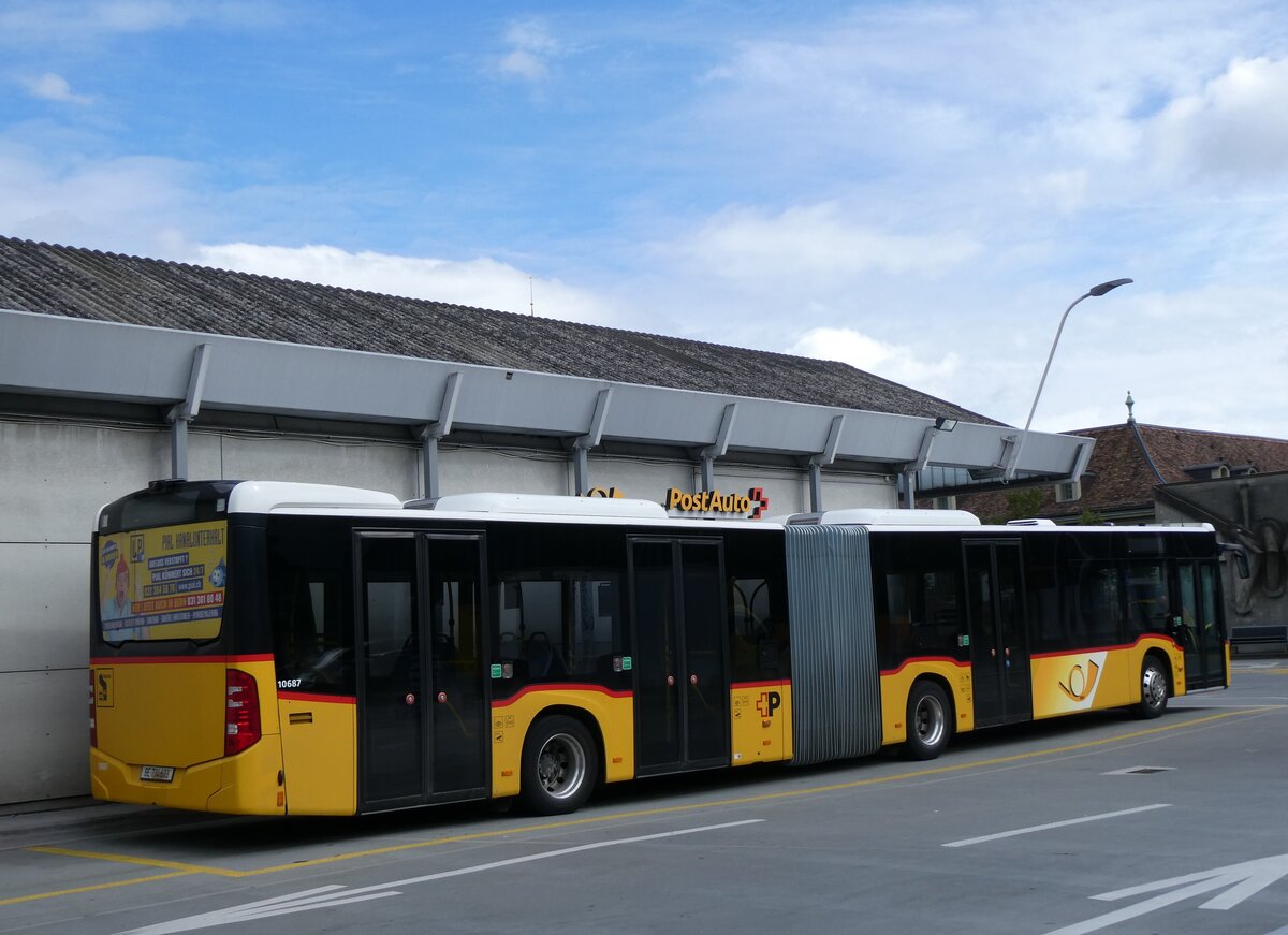 (267'047) - PostAuto Bern - Nr. 10'687/BE 734'633/PID 10'687 - Mercedes (ex Nr. 633) am 14. September 2024 in Bern, Postautostation