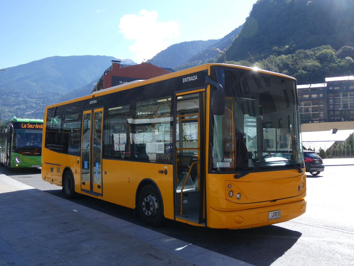 (267'281) - Coopalsa, Andorra la Vella - J1015 - MAN (ex CIA Andorra la Vella) am 19. September 2024 in Andorra la Vella, Estaci� Nacional Autobusos
