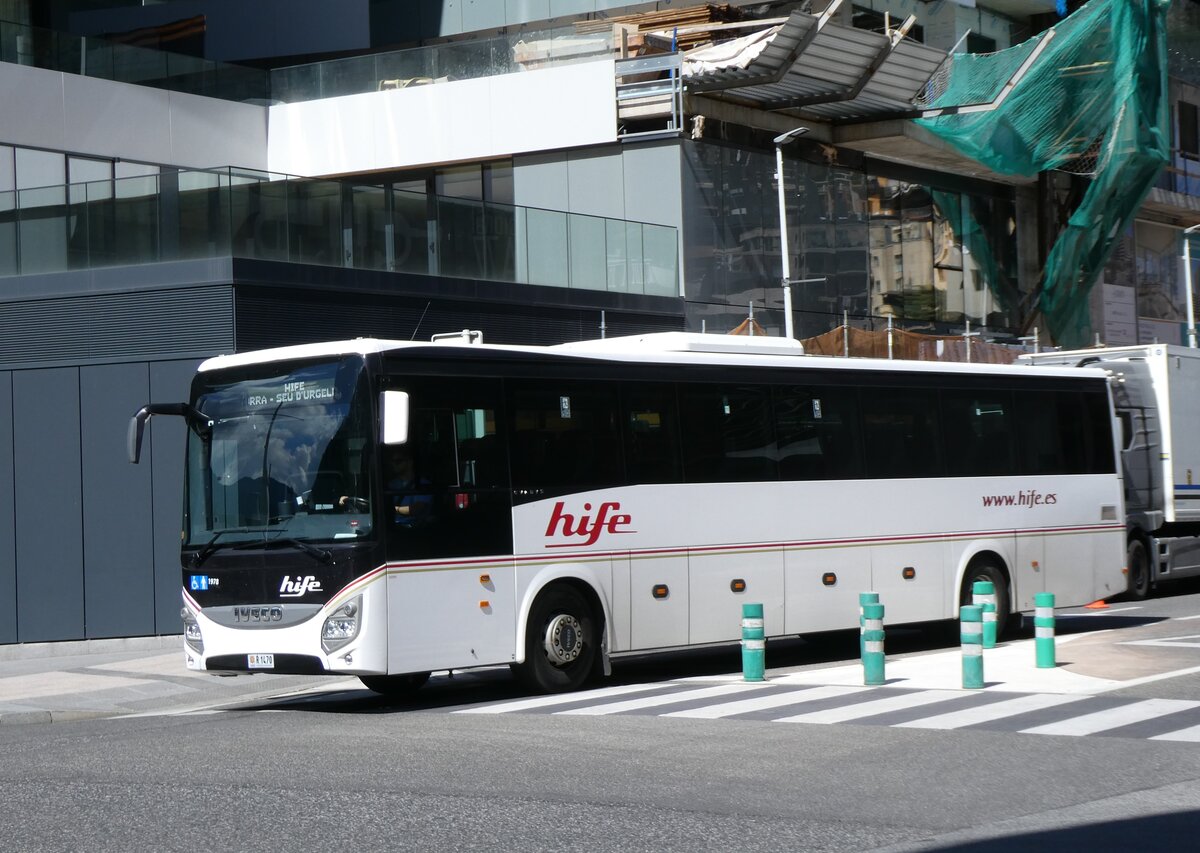 (267'294) - Aus Spanien: hife, Tortosa - Nr. 1978/R1470 - Mercedes am 19. September 2024 in Andorra la Vella, Carparkhaus (andorrianisches Kennzeichen)
