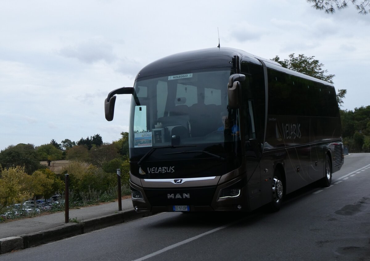 (267'363) - Aus Italien: Velabus, Rapallo - GC-974 DP - MAN am 20. September 2024 in Carcassonne, Cit� M�di�vale