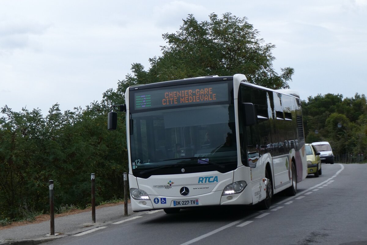 (267'366) - RTCA Carcassonne - Nr. 12/DK 227 TV - Mercedes am 20. September 2024 in Carcassonne, Cit� M�di�vale