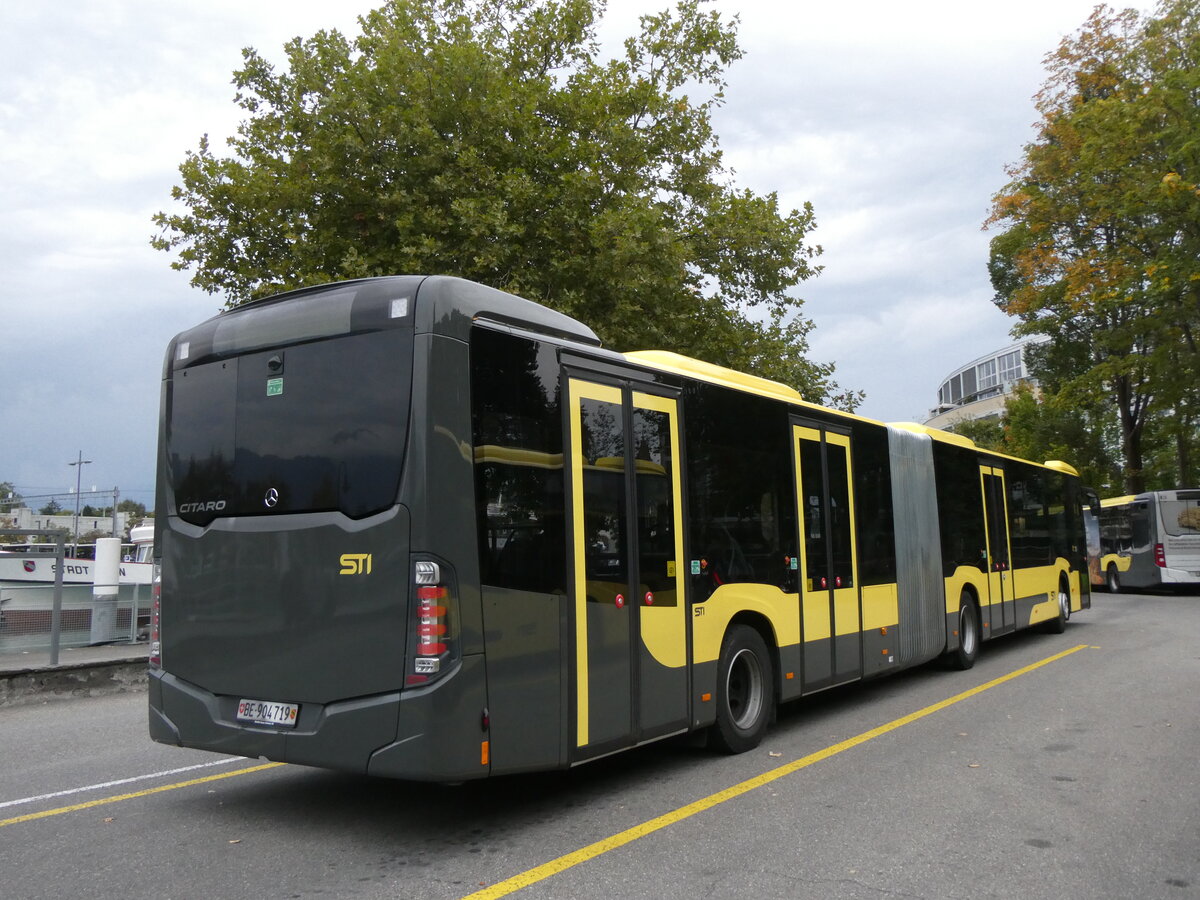 (267'515) - STI Thun - Nr. 719/BE 904'719 - Mercedes am 22. September 2024 bei der Schiffl�ndte Thun