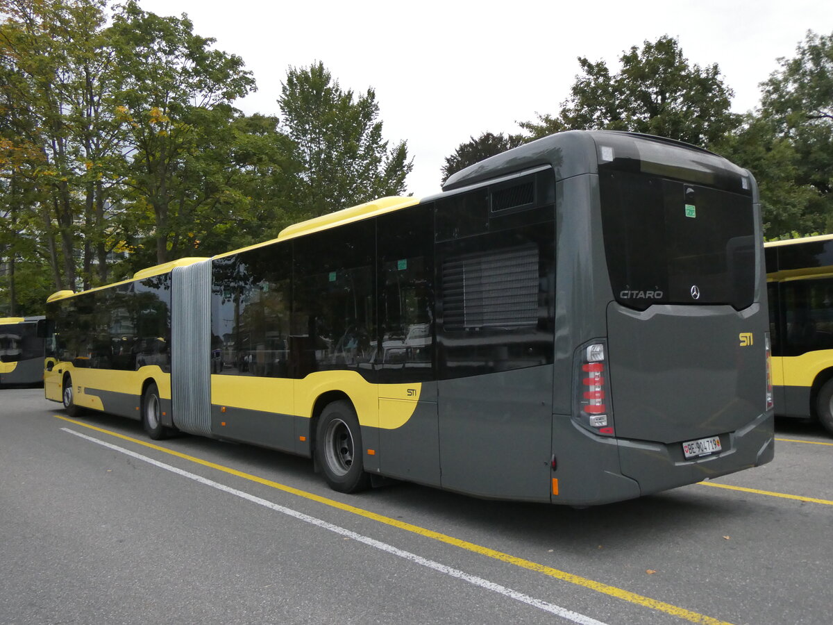 (267'516) - STI Thun - Nr. 719/BE 904'719 - Mercedes am 22. September 2024 bei der Schiffl�ndte Thun