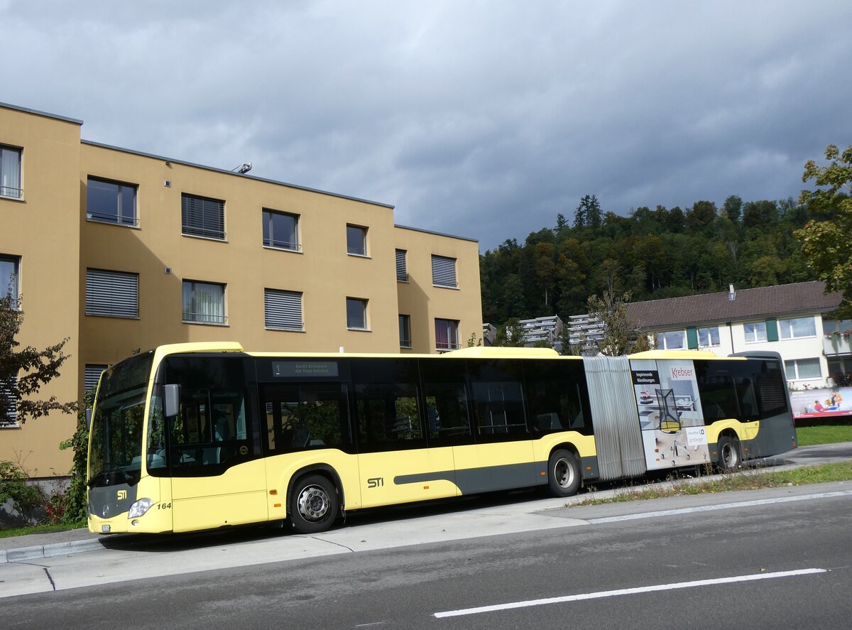 (267'556) - STI Thun - Nr. 164/BE 752'164 - Mercedes am 27. September 2024 in Steffisburg, Fl�hli