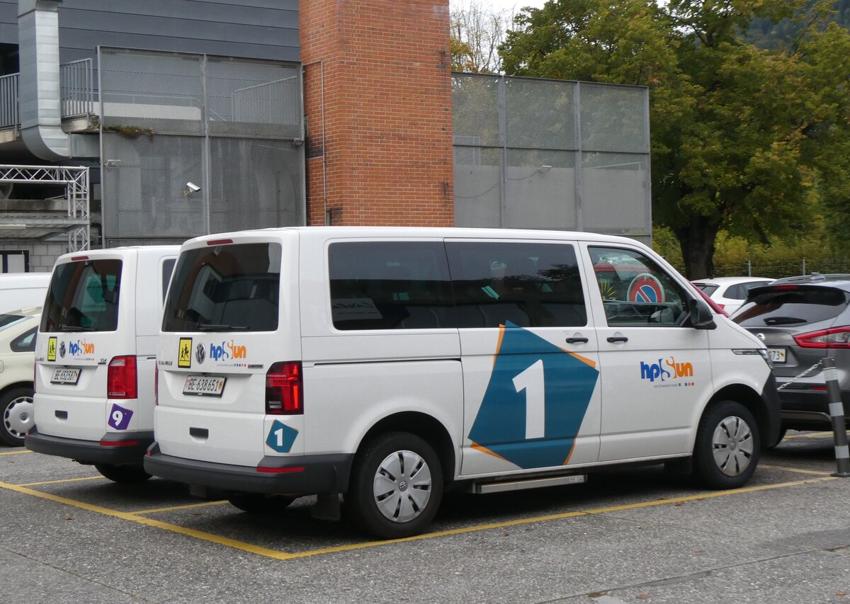 (267'597) - hpSun, Steffisburg - Nr. 1/BE 638'651 - VW am 29. September 2024 in Thun, Rosenau