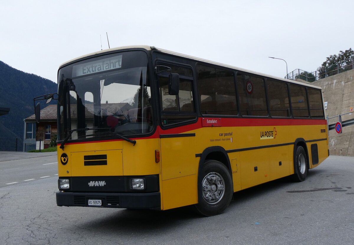 (267'722) - Oser, B�rchen - VS 93'575 - NAW/Lauber (ex Epiney, Ayer PID 1076) am 6. Oktober 2024 in Mund, Dorf