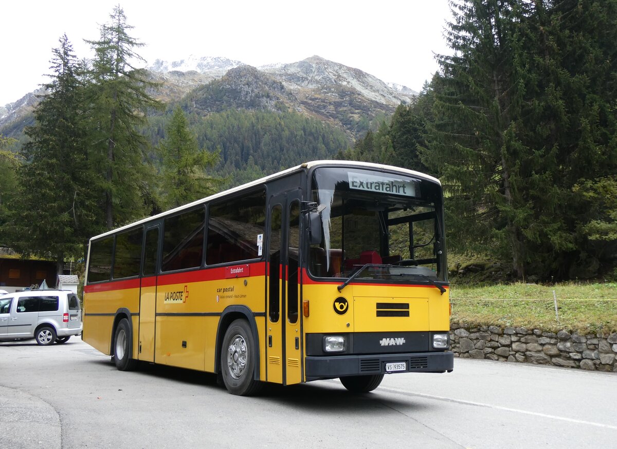 (267'771) - Oser, B�rchen - VS 93'575 - NAW/Lauber (ex Epiney, Ayer PID 1076) am 6. Oktober 2024 in Binn, F�ld