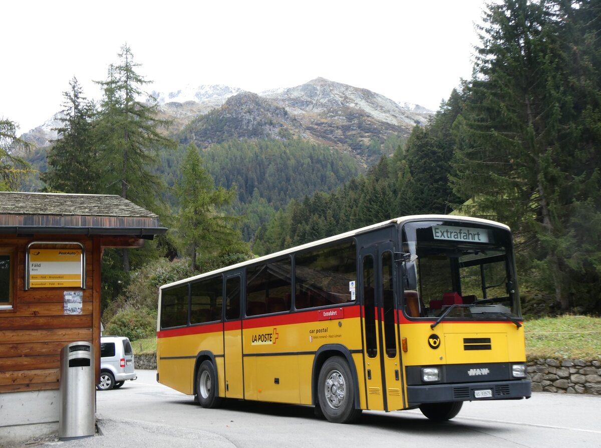 (267'772) - Oser, B�rchen - VS 93'575 - NAW/Lauber (ex Epiney, Ayer PID 1076) am 6. Oktober 2024 in Binn, F�ld 