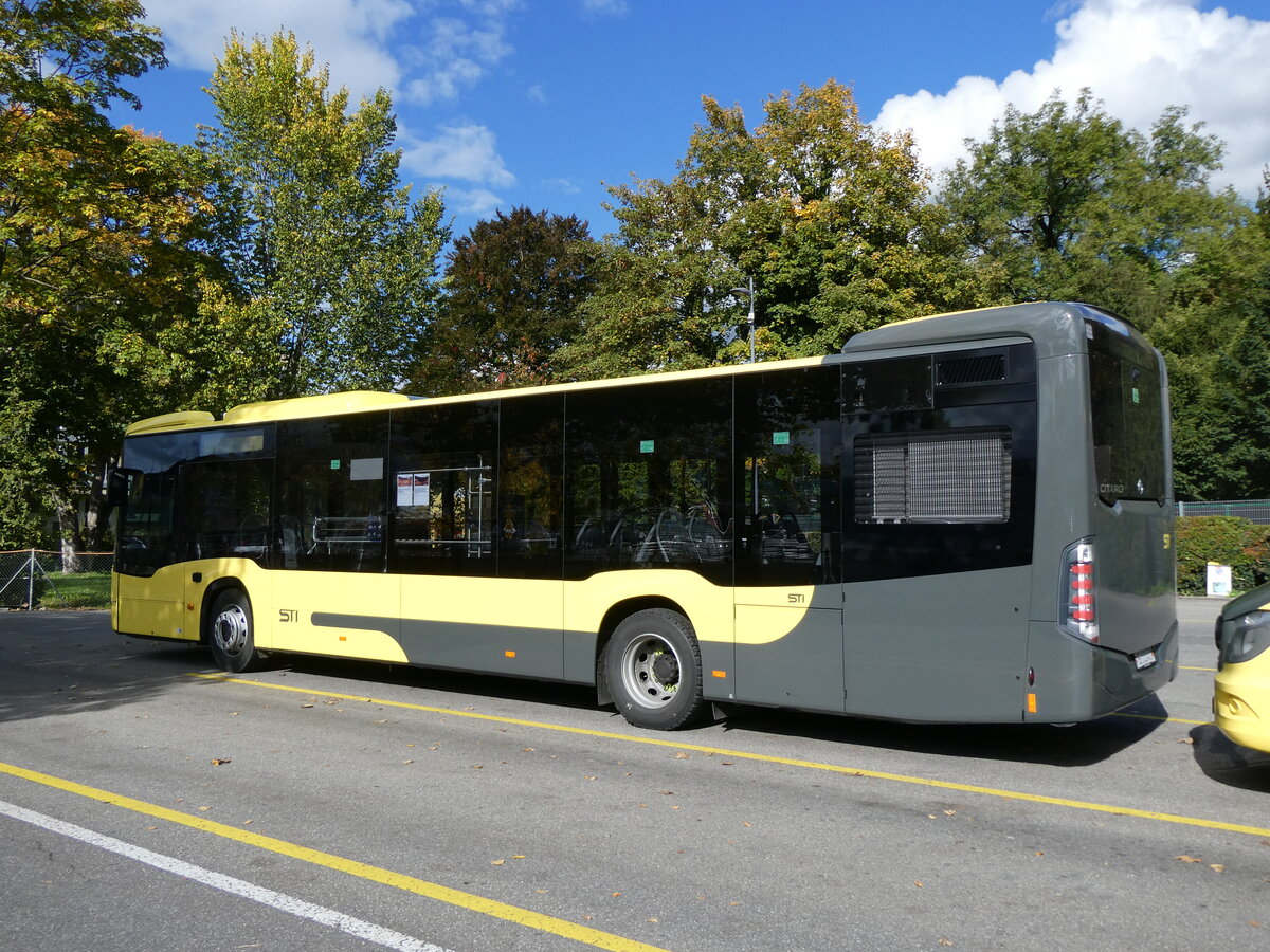 (267'985) - STI Thun - Nr. 417/BE 102'417 - Mercedes am 11. Oktober 2024 bei der Schiffl�ndte Thun