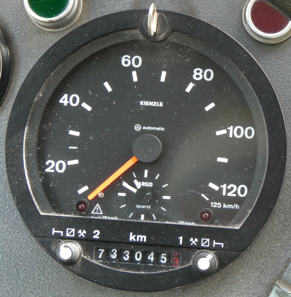 (268'032) - Schmid, Th�rishaus - BE 26'206 - Saurer/T�scher (ex P 24'244) am 12. Oktober 2024 in Kiental, Loosplattenalp (Detailaufnahme - 733'045,3 Kilometer)