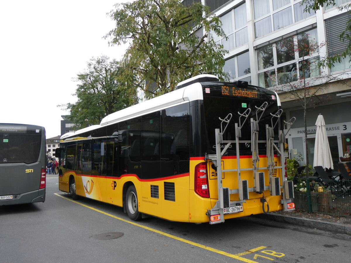 (268'242) - ASK Schangnau - Nr. 3/BE 26'796/PID 11'934 - Mercedes am 19. Oktober 2024 bei der Schiffl�ndte Thun