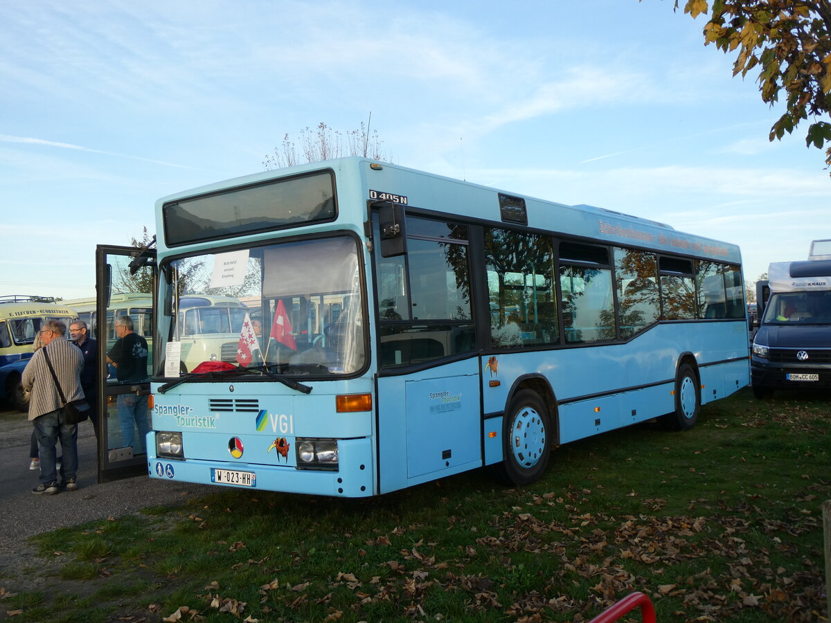(268'452) - Spangler, P�ttmes (ECM) - W 023 HH - Mercedes am 25. Oktober2024 in Kintzheim, Cigoland