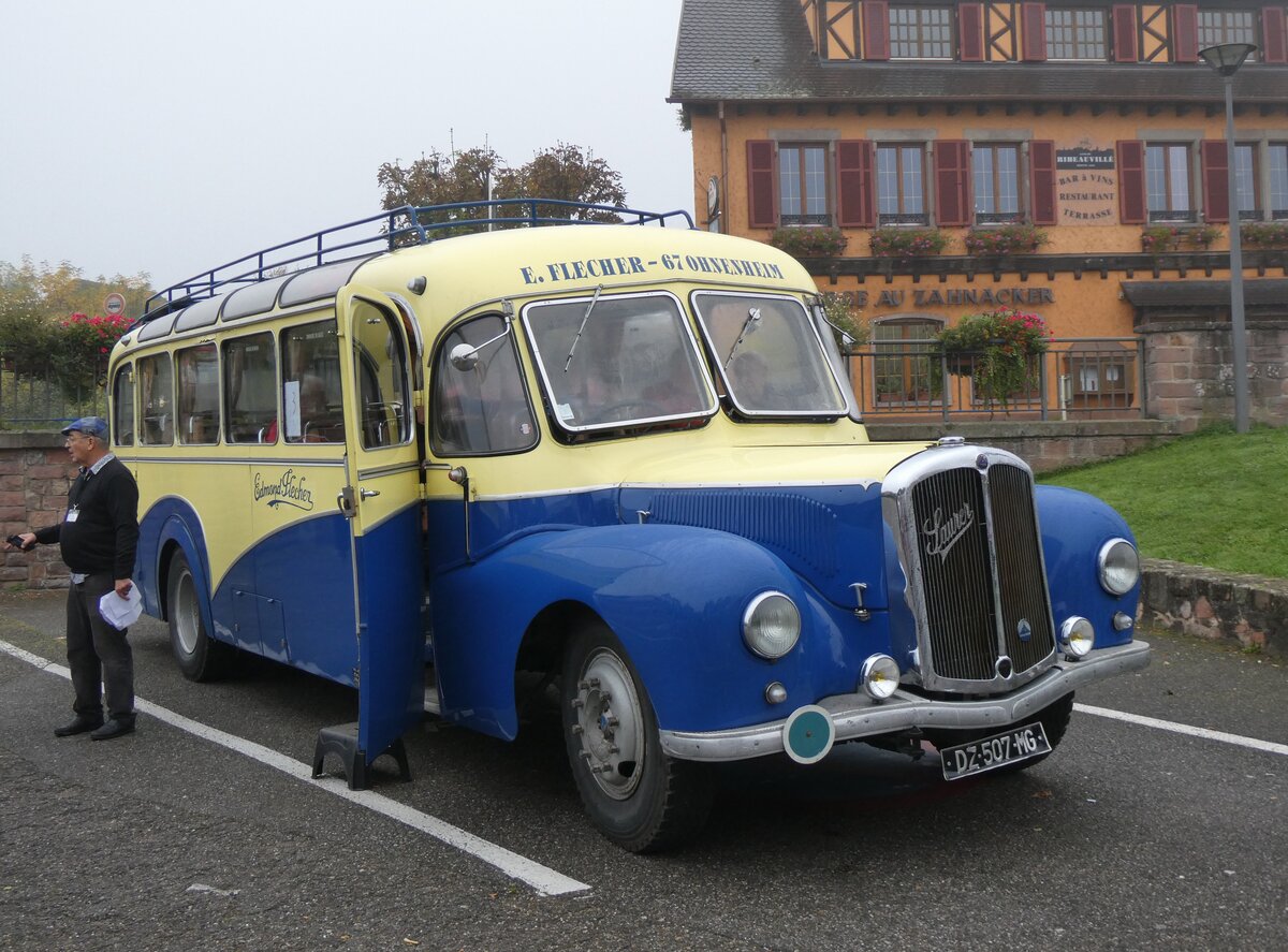 (268'530) - Flecher, Ohnenheim - DZ 507 MG - Saurer/Di Rosa am 26. Oktober 2024 in Ribeauvill�, Parkplatz