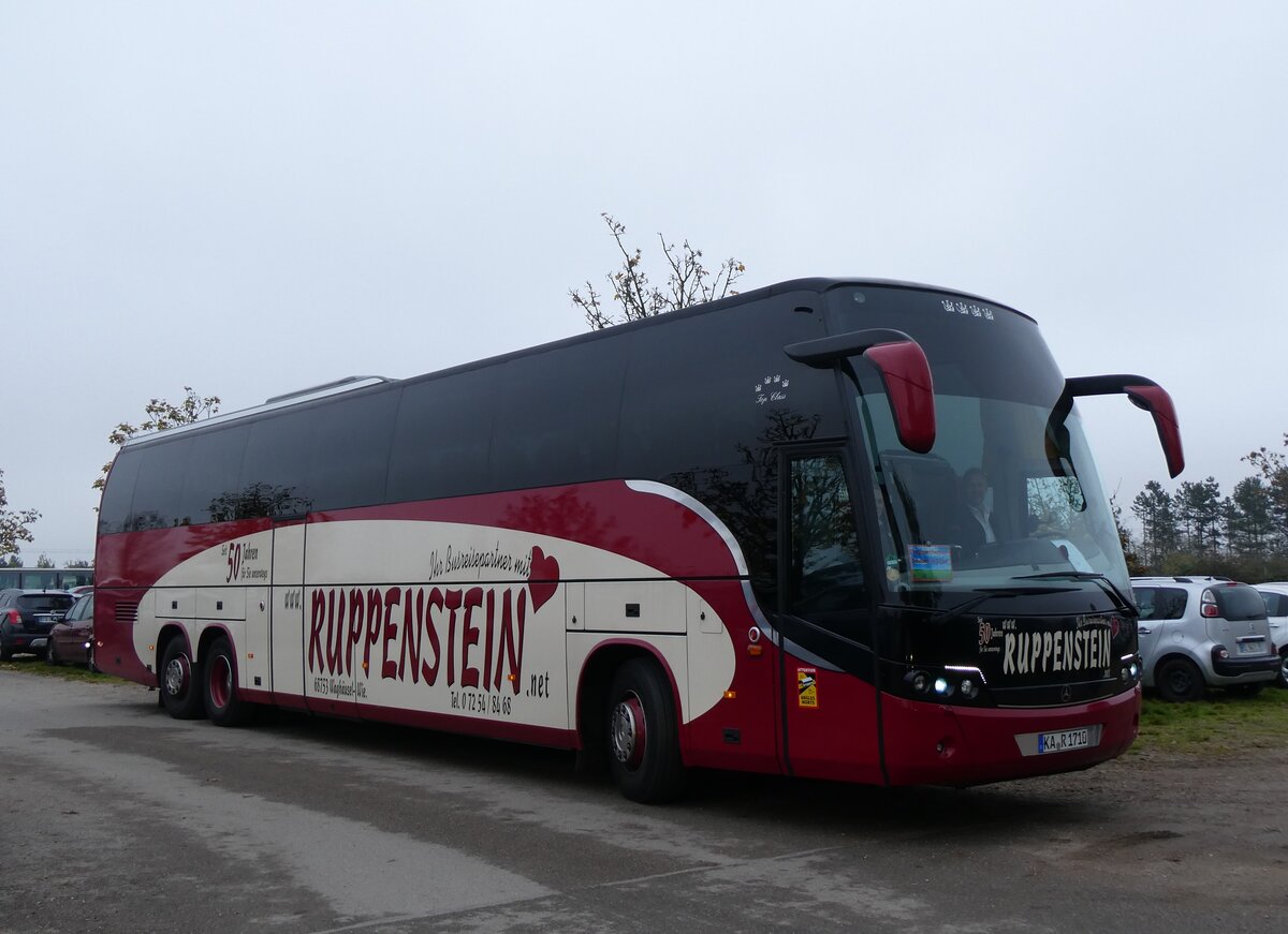 (268'584) - Aus Deutschland: Ruppenstein, Wagh�usel - KA-R 1710 - Mercedes/Beulas am 26. Oktober 2024 in Kintzheim Cigoland 