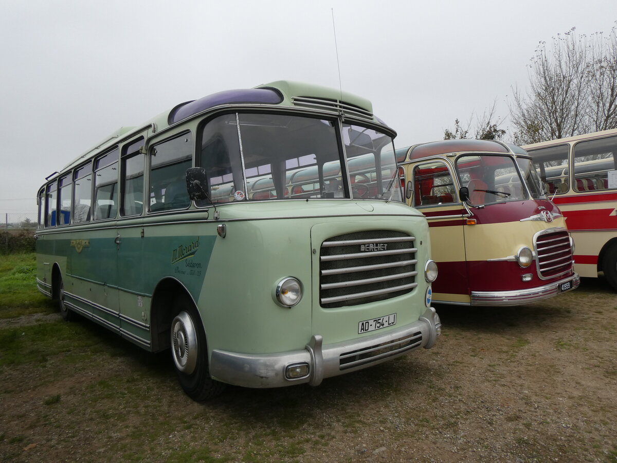 (268'704) - Morard, S�deron (AAF) - AD 754 LJ - Berliet/Gangloff Colmar am 26. Oktober 2024 in Kintzheim, Cigoland
