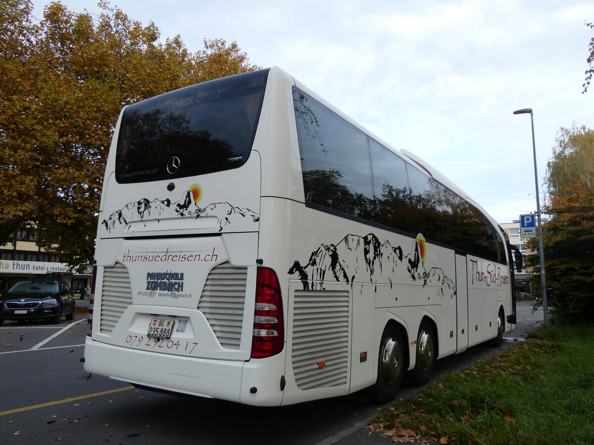 (268'965) - Zumbach, Thun - BE 235'888 - Mercedes am 6. November 2024 in Thun, Lachen