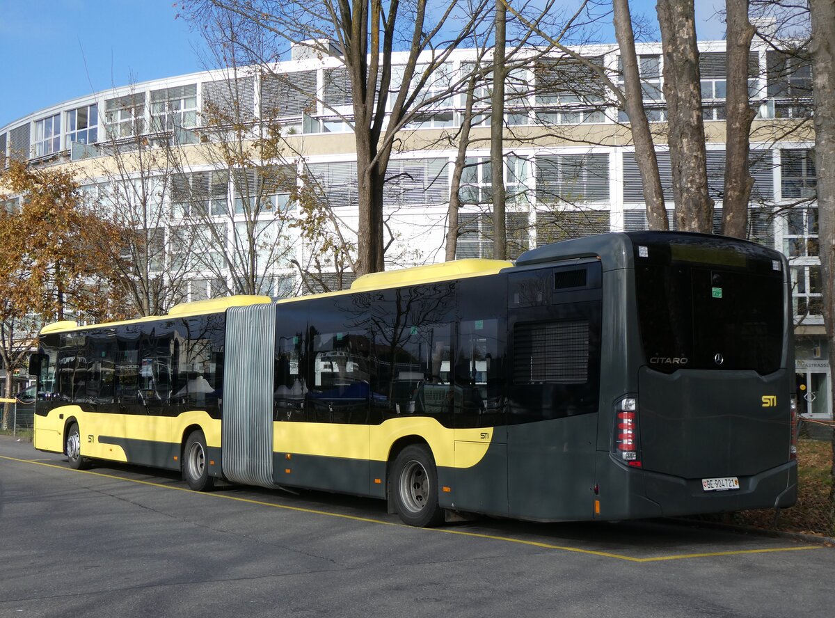(269'575) - STI Thun - Nr. 721/BE 904'721 - Mercedes am 1. Dezember 2024 bei der Schiffl�ndte Thun