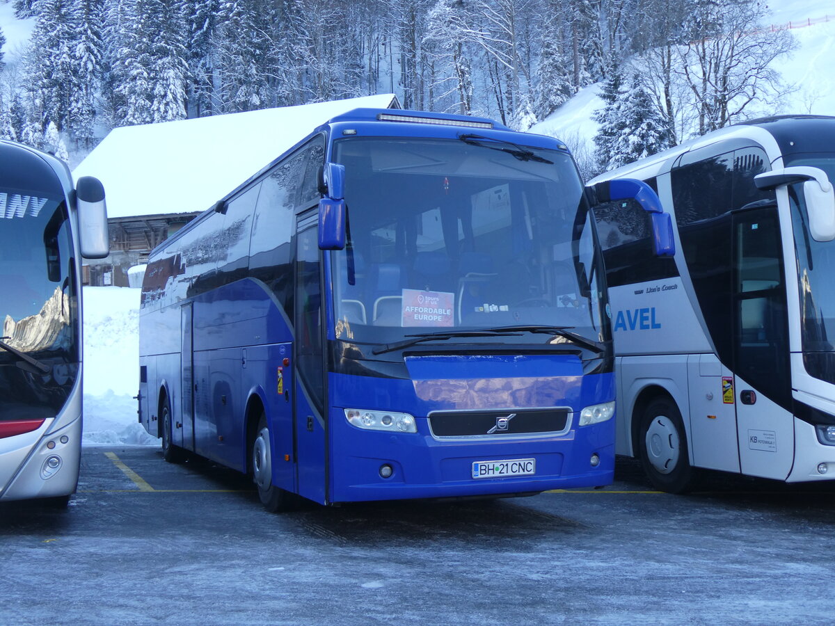 (270'188) - Aus Rum�nien: ??? - BH 21 CNC - Volvo am 25. Dezember 2024 in Engelberg, Talstation Titlis